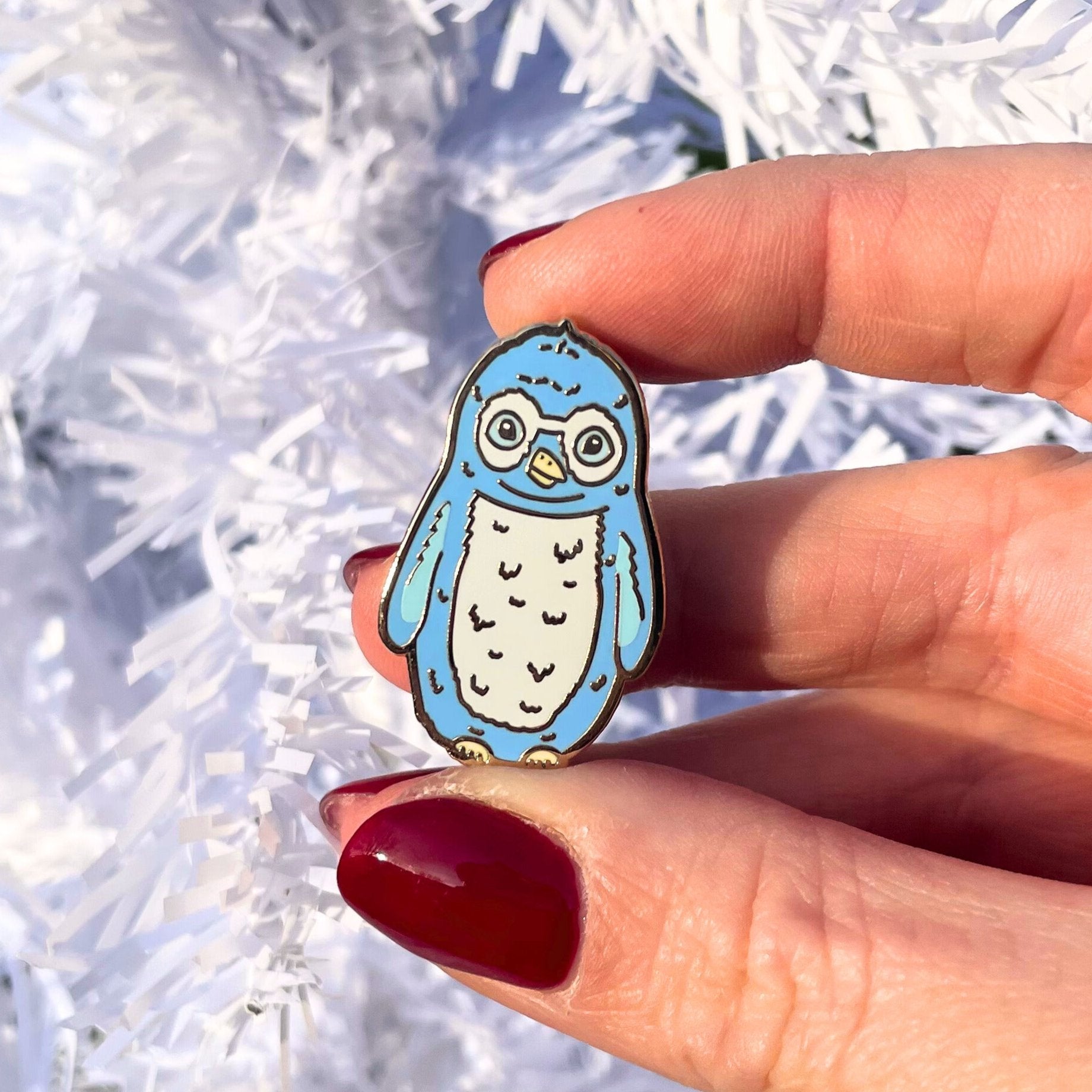 Bluw Penguin Small Enamel Pin