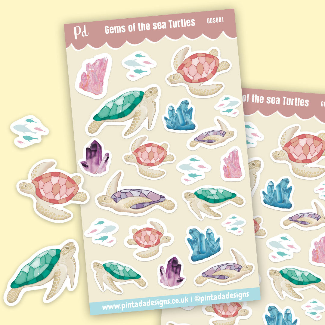 Gems of the Sea Stationery Set