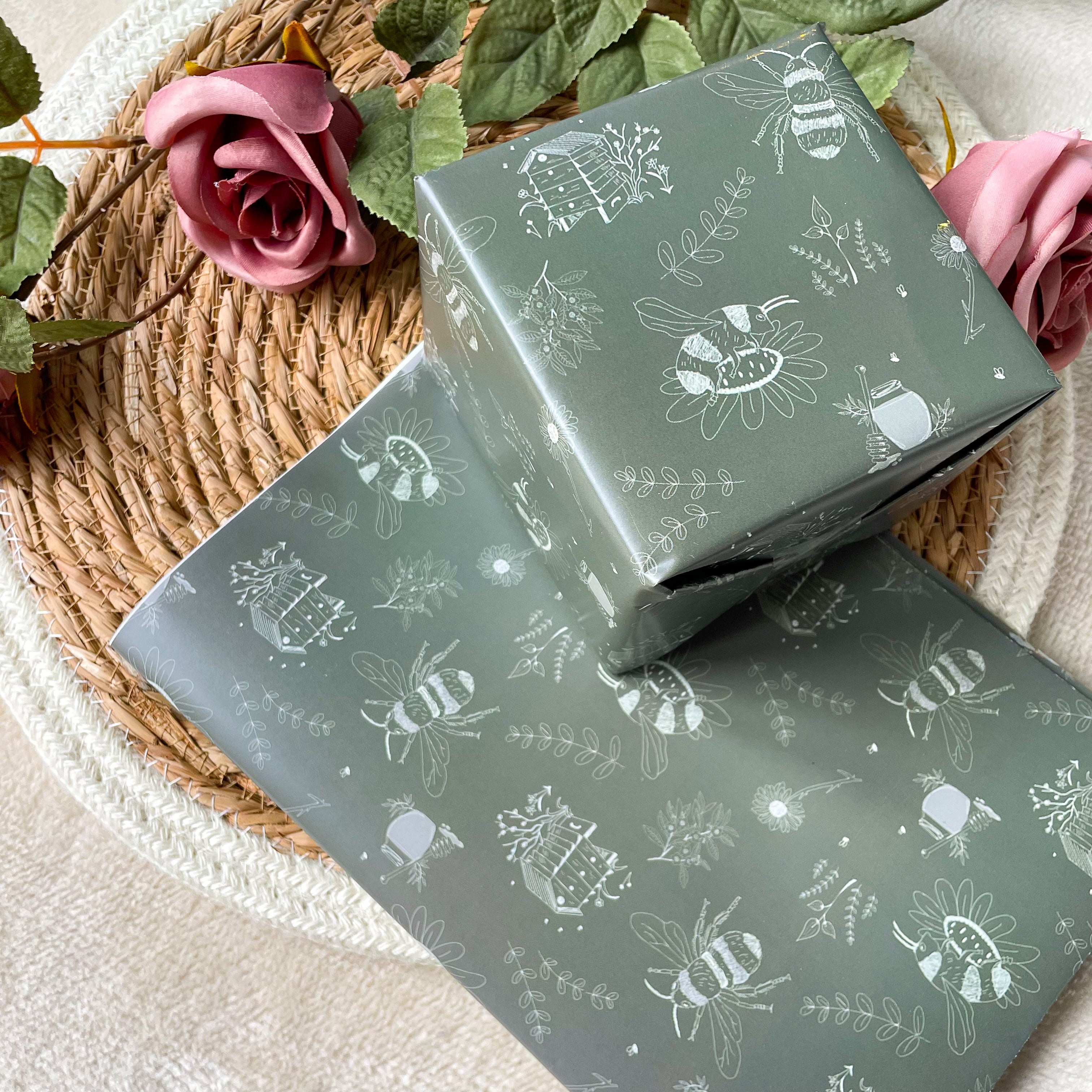 B-Grade Bee Wrapping Paper