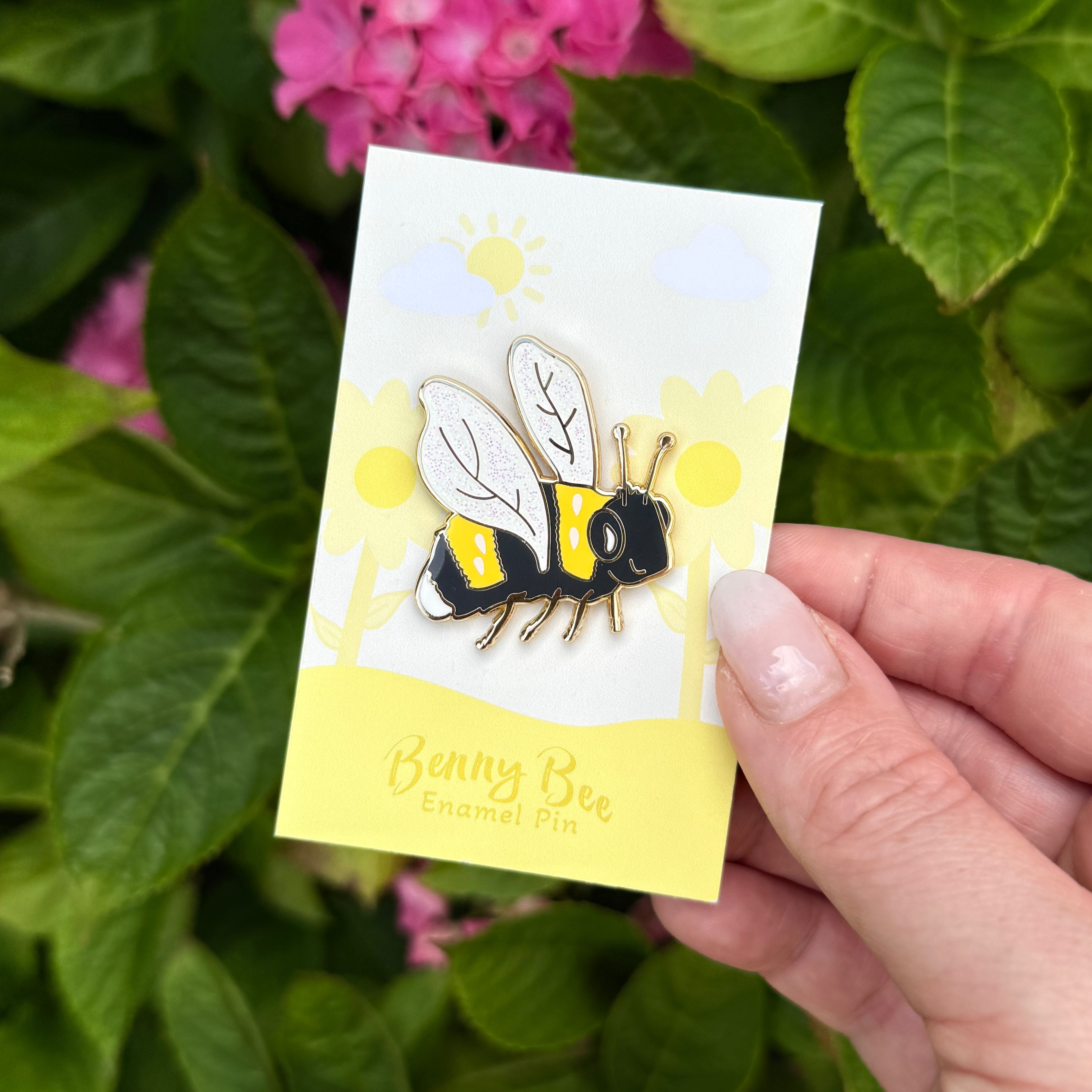 NEW Benny Enamel Pin
