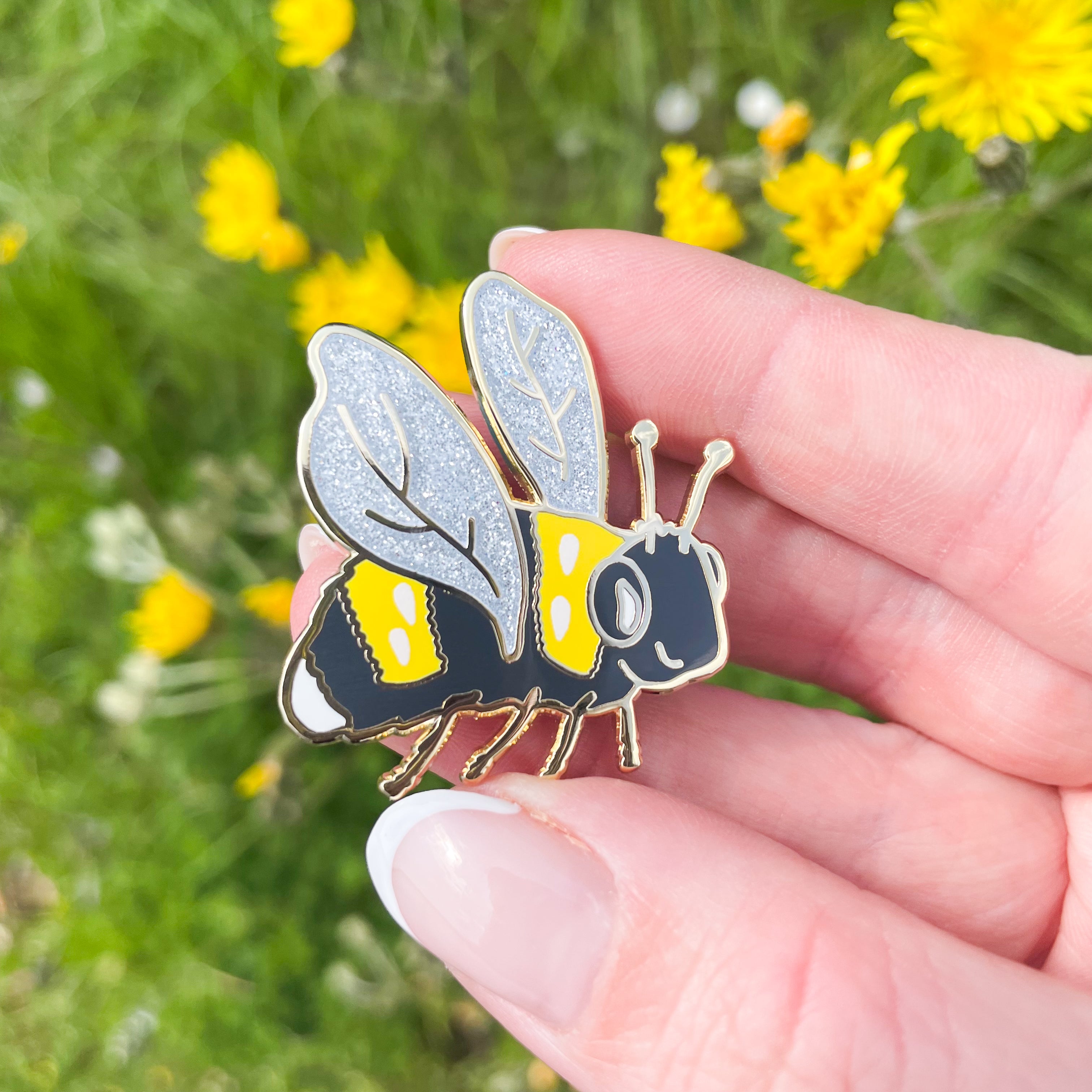 Benny Enamel Pin
