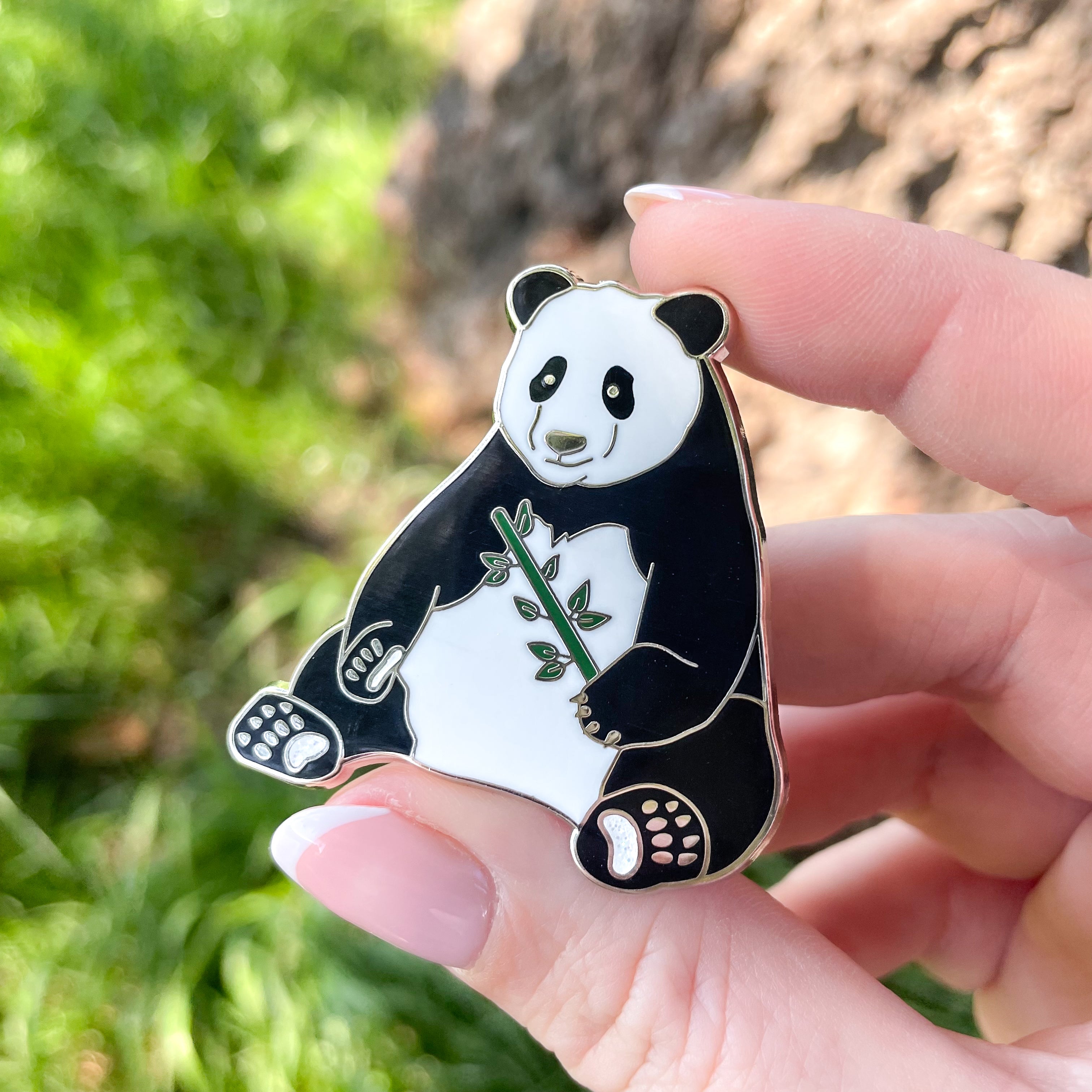 Paddy the Giant Panda Enamel Pin