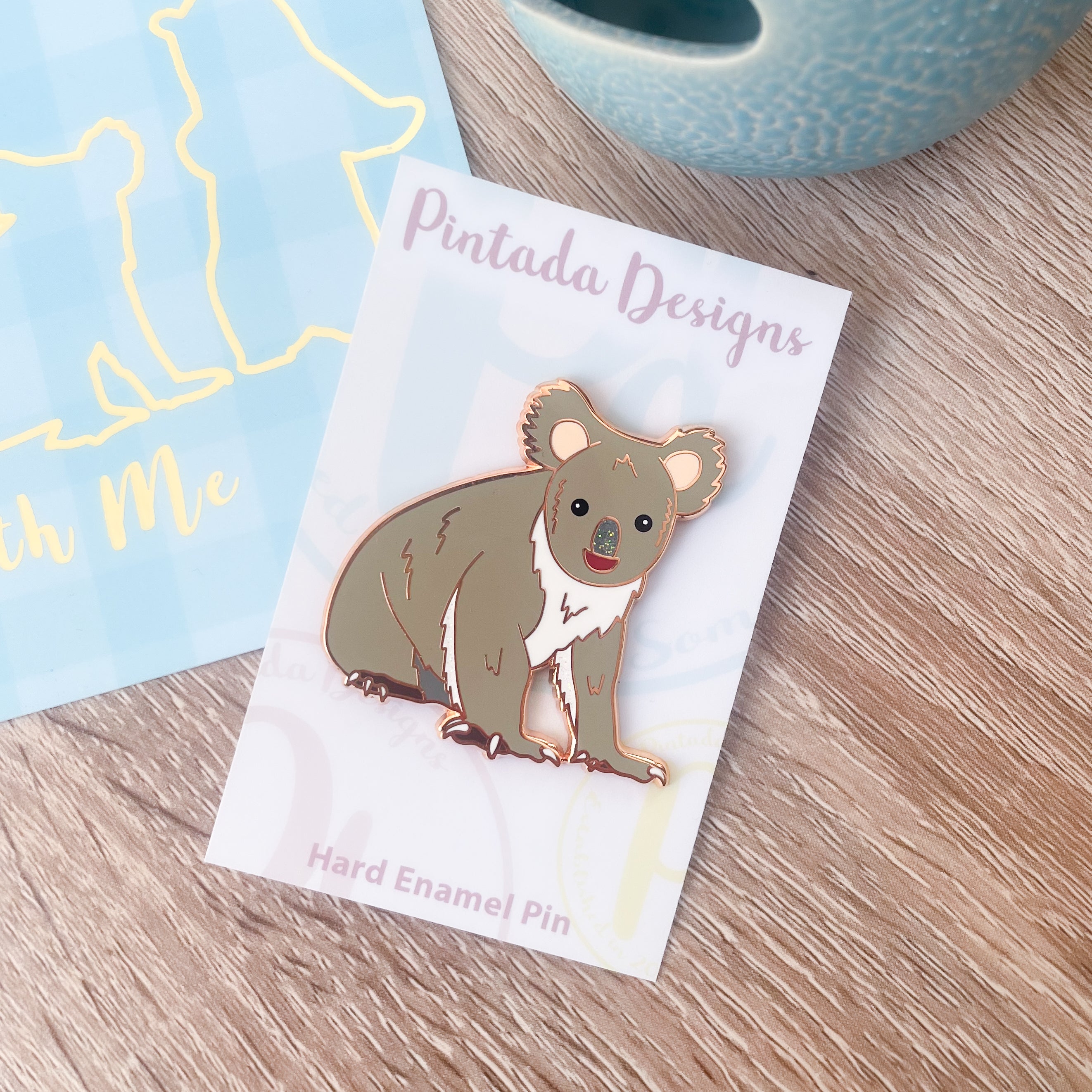 Karla the Koala Bear Enamel Pin