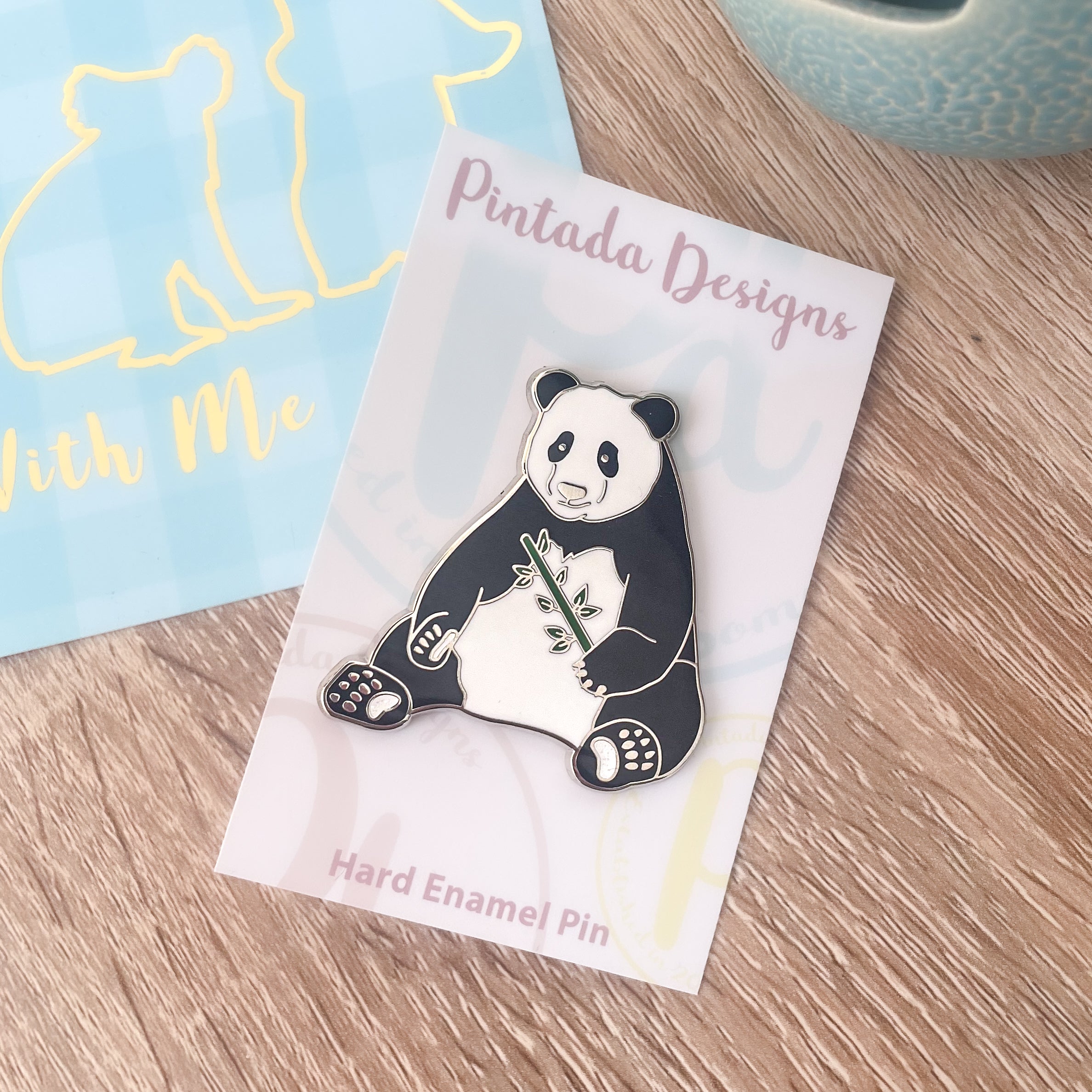 Paddy the Giant Panda Enamel Pin