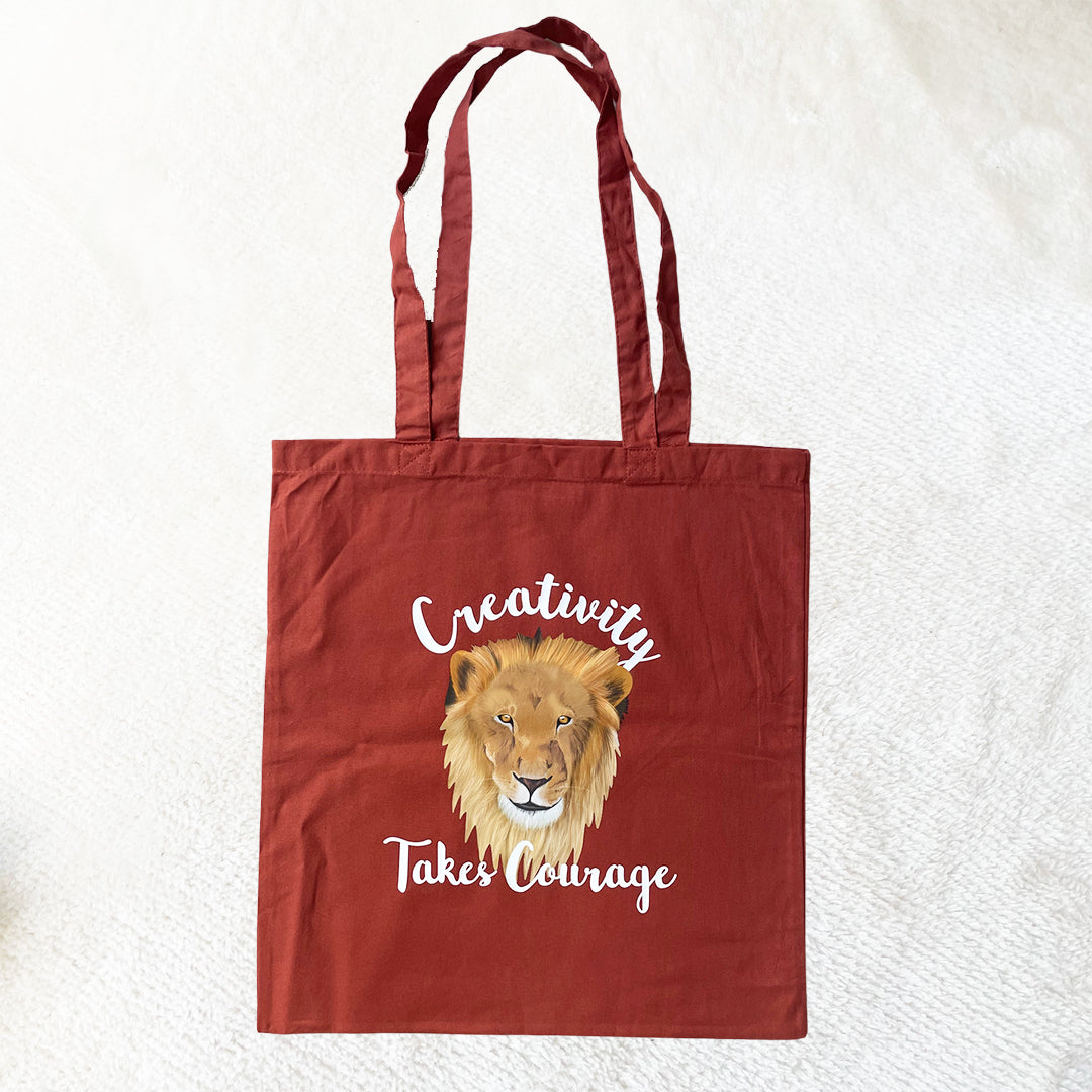 Creativity Takes Courage Tote Bag