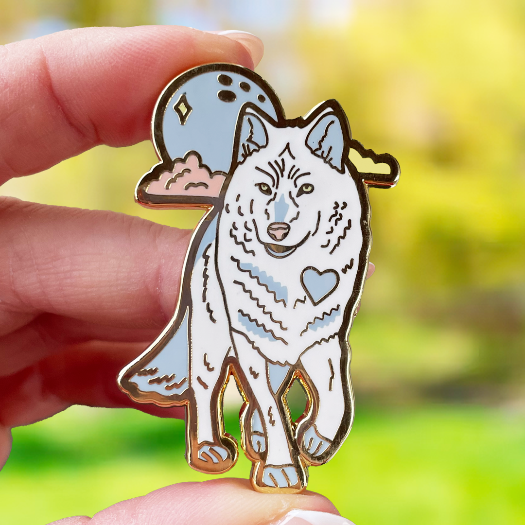 Blue Buddies Limited Edition Pin Winter 24