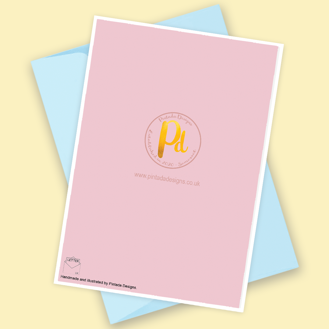 Archie Warm Cosy Village Card