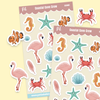 PRE ORDER Coastal Cove Crew Sticker Sheet