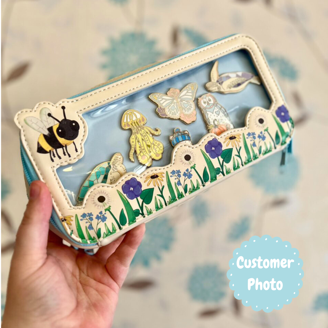 ITA Pencil Case - Flower Field Friends