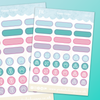 Planner Sticker Sheet Gems of the Sea Edition
