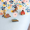 Mini Pin Set Flower Field Friends