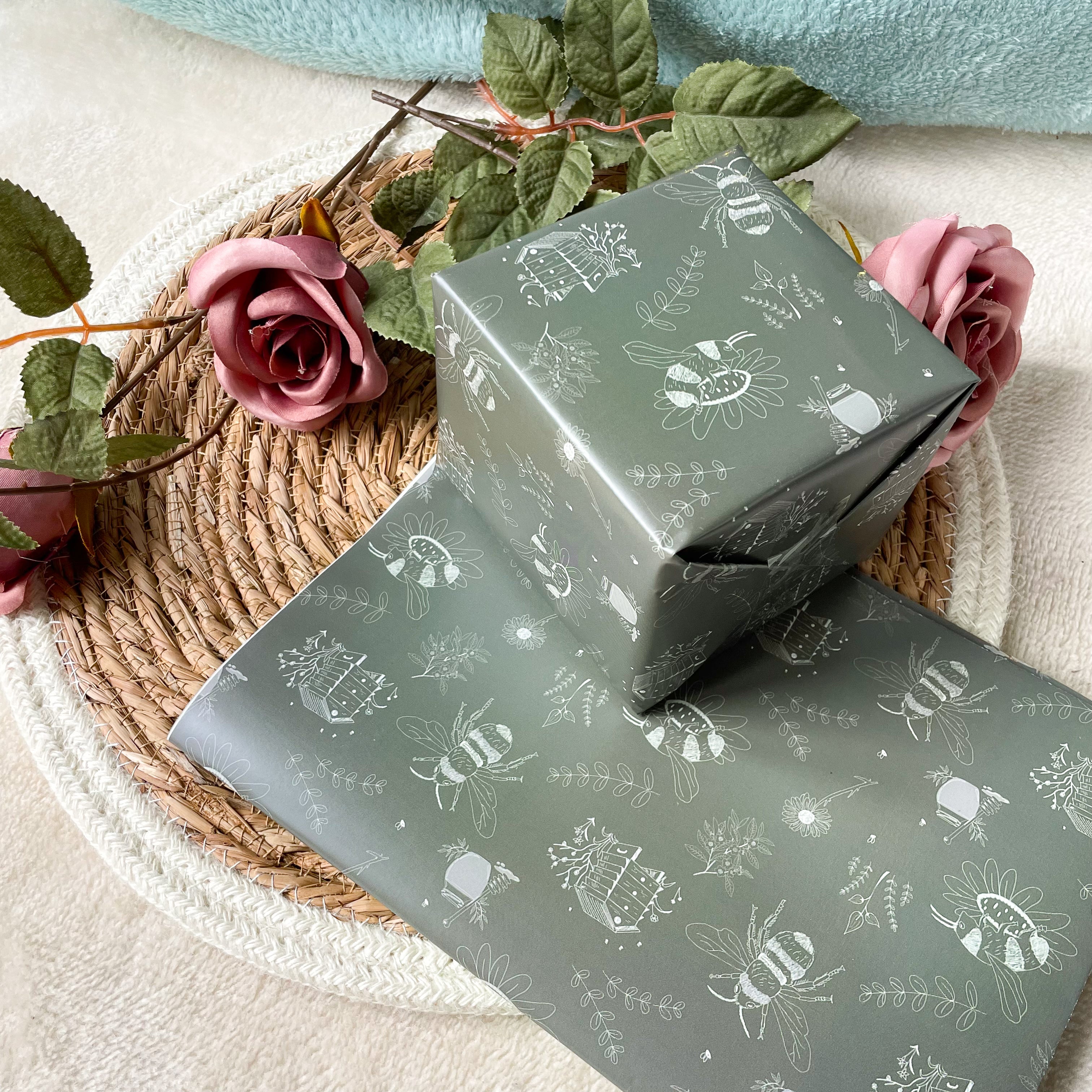 B-Grade Bee Wrapping Paper