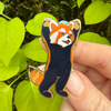 Reggie the Red Panda Enamel Pin