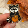 Rusky Raccoon Collectors Enamel Pin