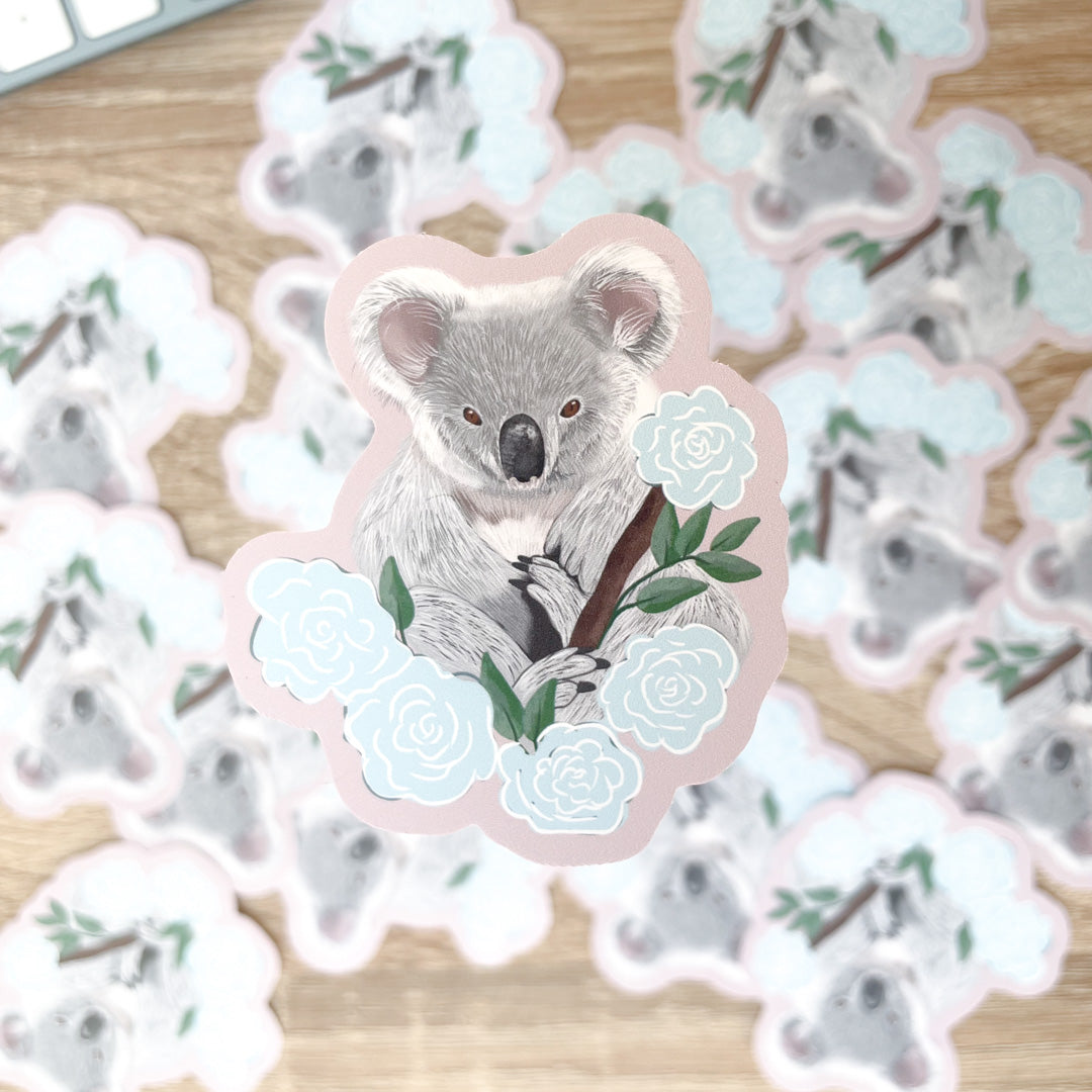 Koala Vinyl Sticker