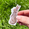 Rabbit Vinyl Sticker