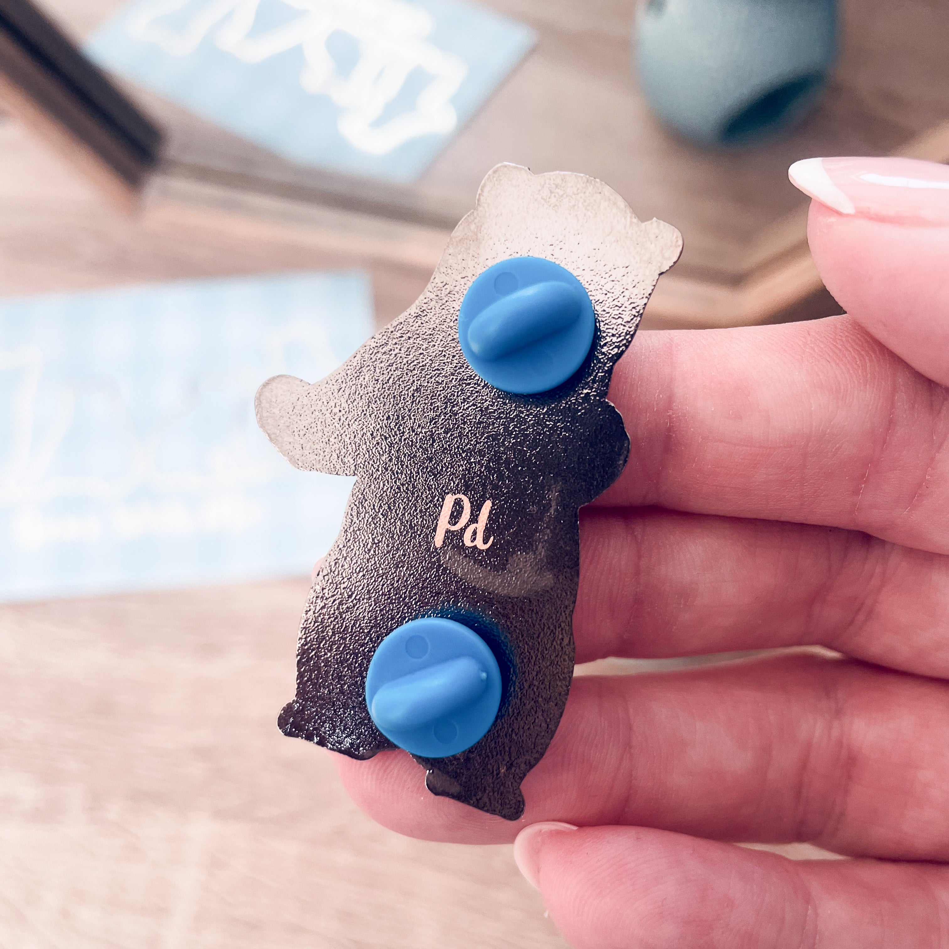 Penelope the Polar Bear Enamel Pin