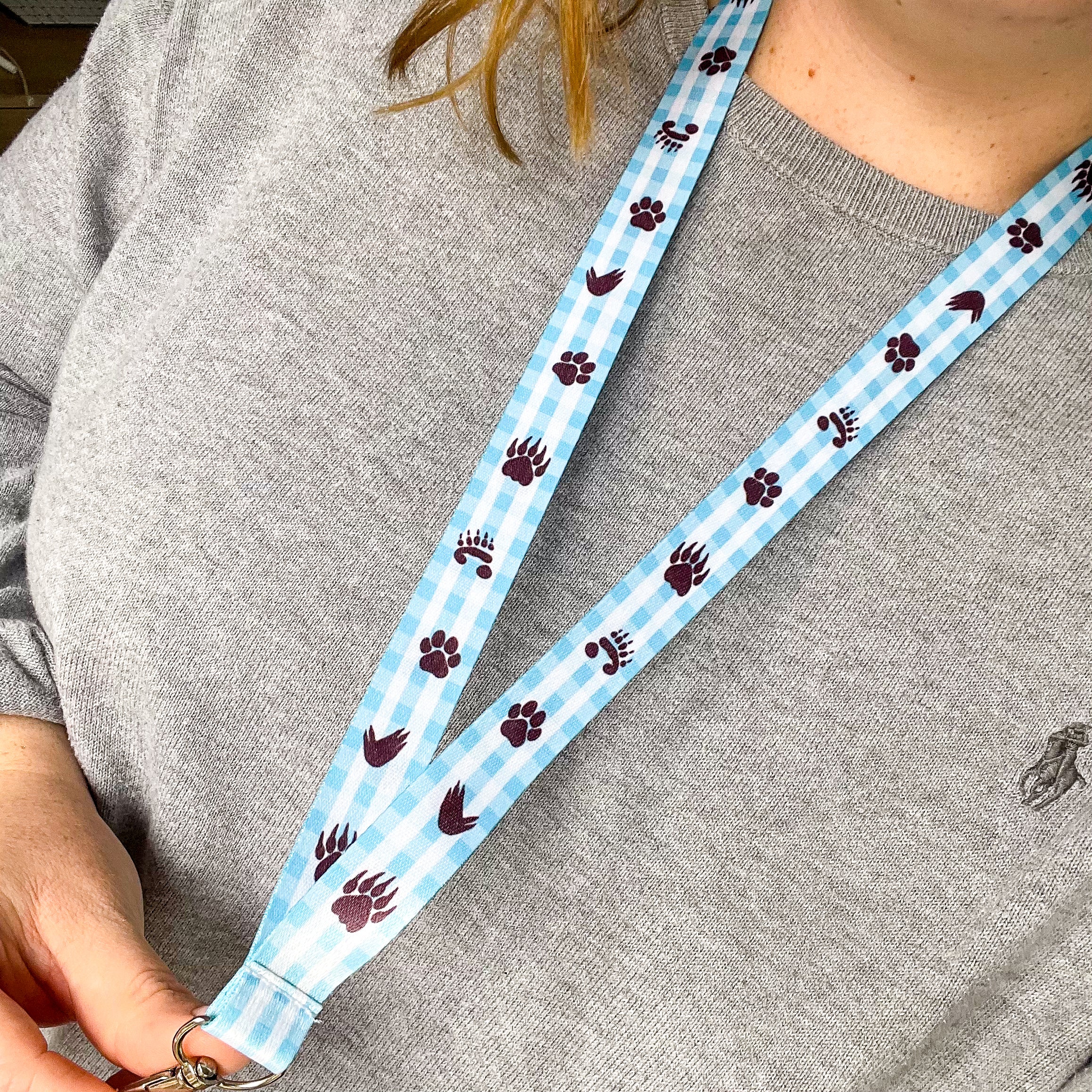 Paws off Lanyard
