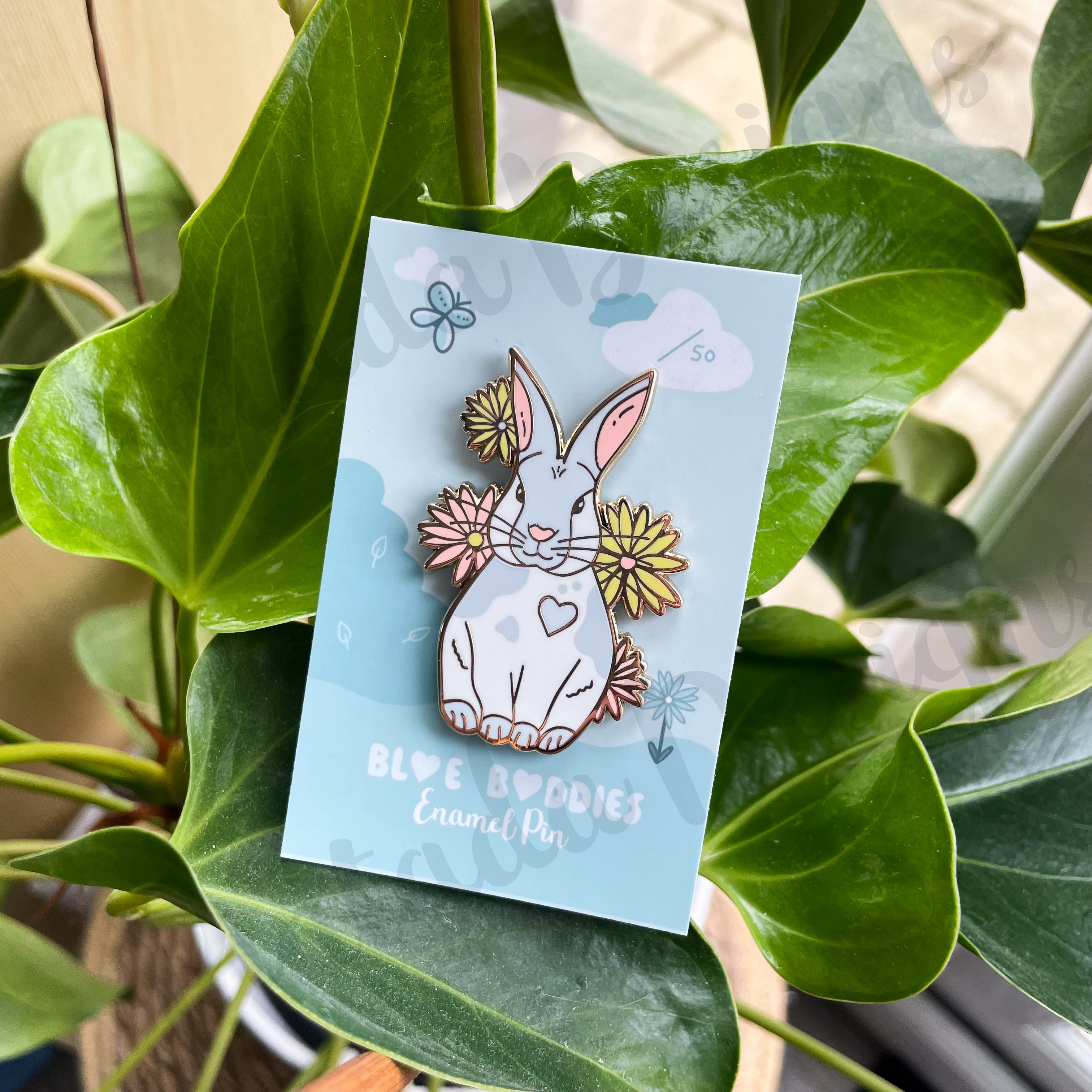 Blue Buddies Limited Edition Pin Spring 24