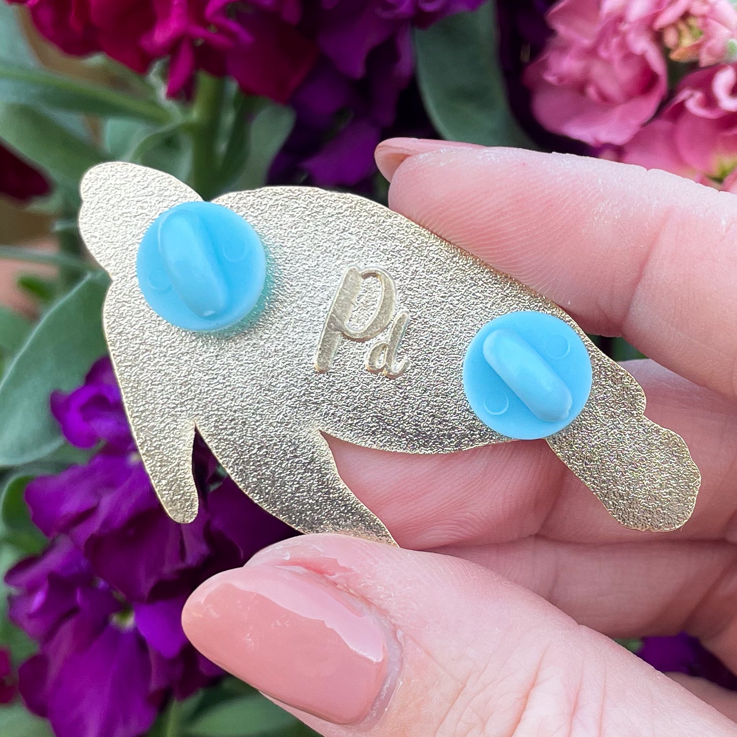 Turquoise Turtle Enamel Pin
