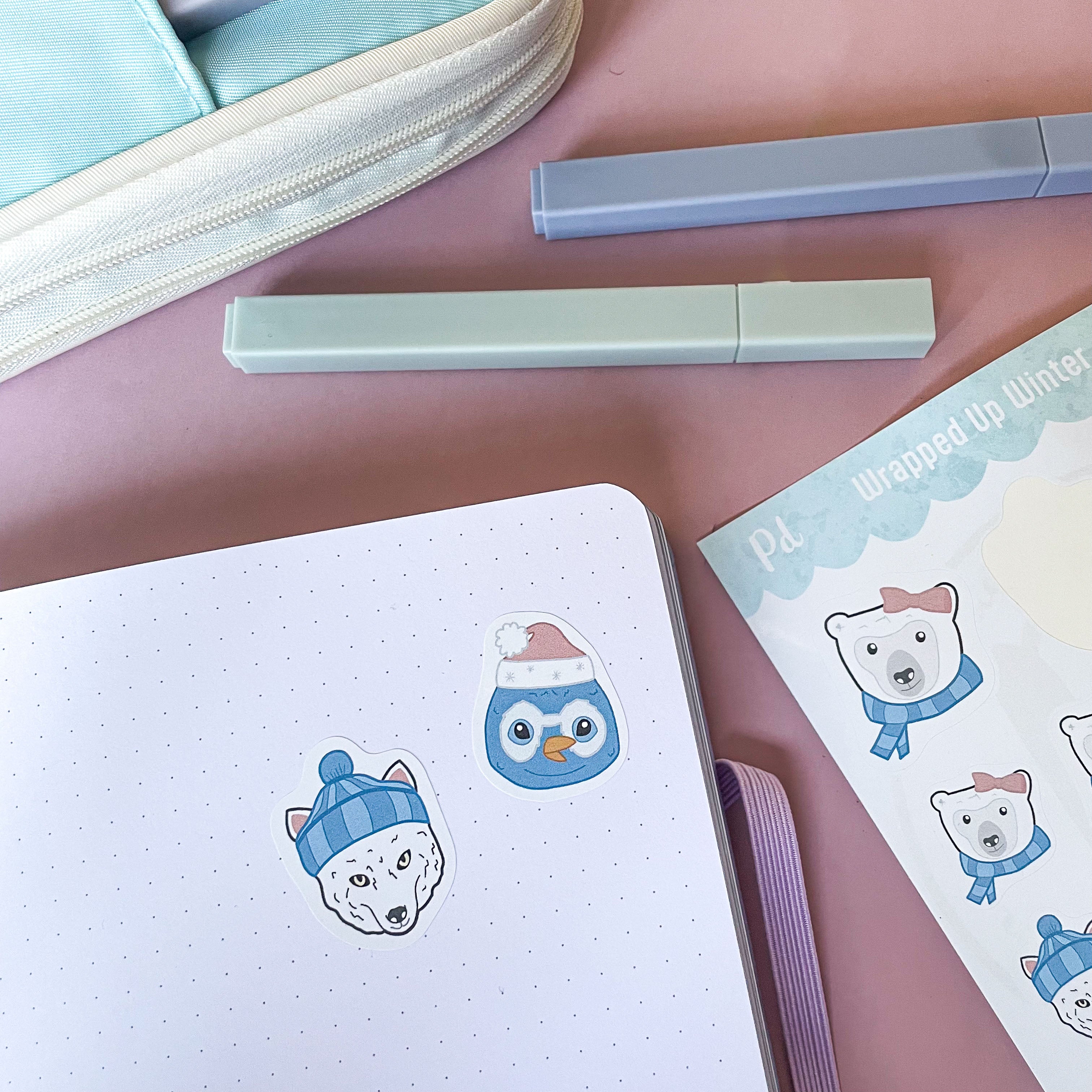 Wrapped Up Winter Sticker Sheet