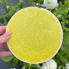 Yellow Velvet Fabric Pin hoop