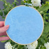 Light Blue Velvet Fabric Pin hoop