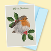 Robin Christmas Card