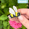 SECONDS Benny Enamel Pin