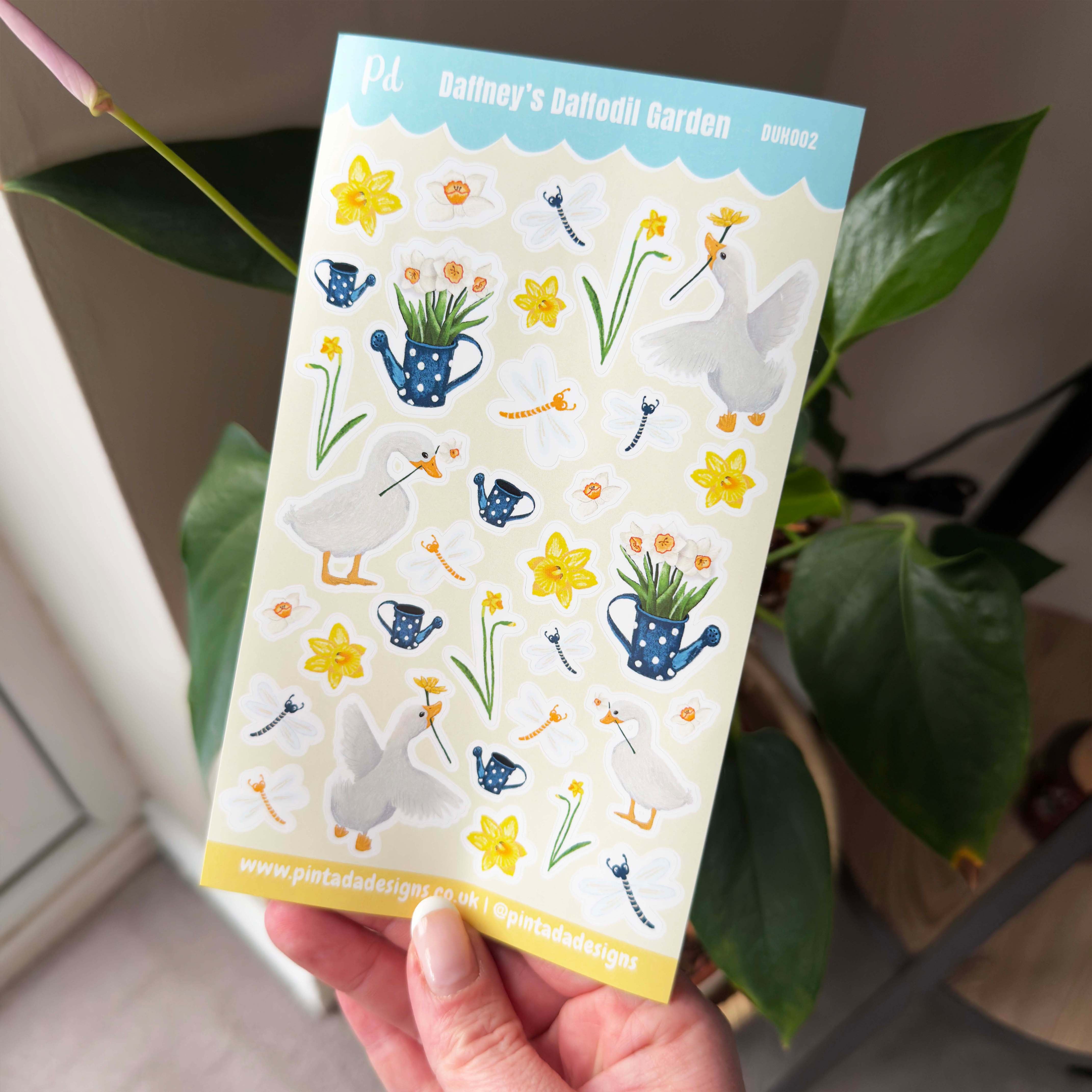 Daffney Duck Sticker Sheet